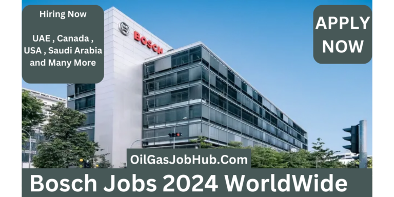 Bosch Careers 2024: Explore Exciting Job Opportunities Worldwide