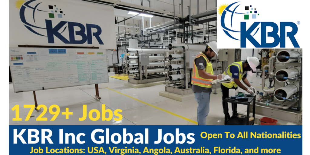 KBR Inc Global Jobs 1 1