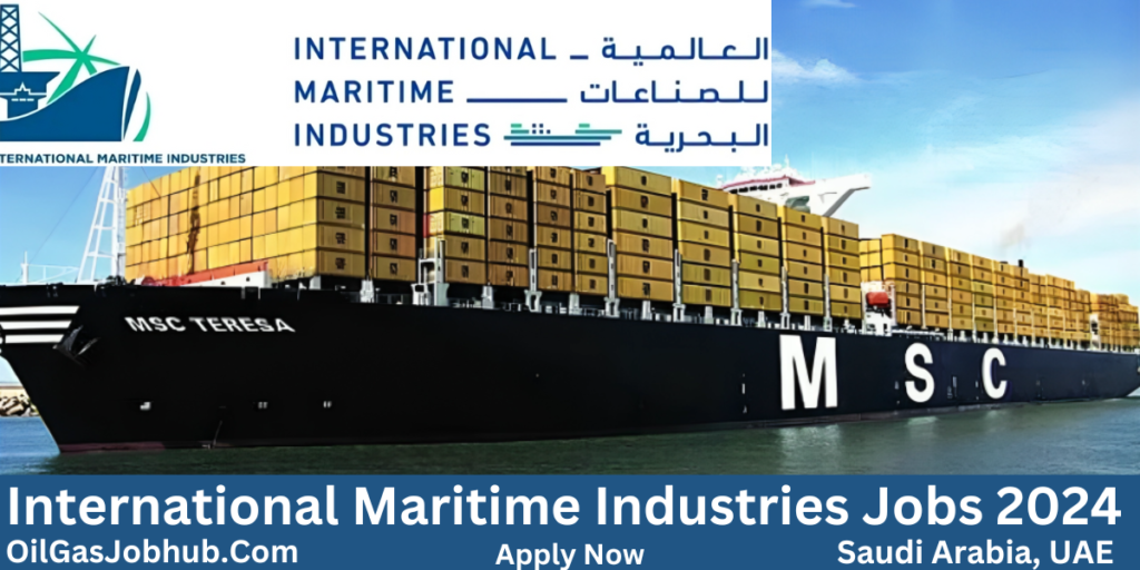 International Maritime Industries Jobs 2024 in Saudi Arabia